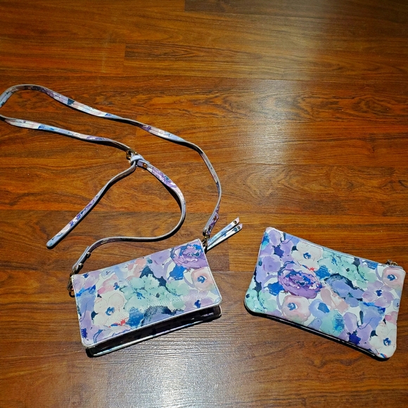 INDIGO Purse & Make-Up Bag Set - Picture 1 of 3